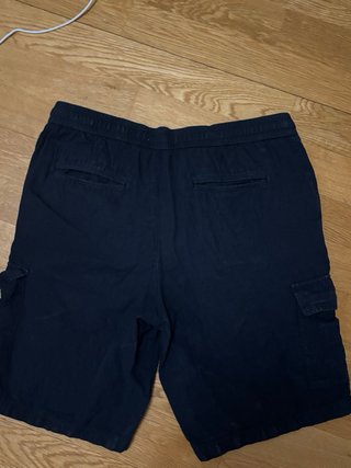 Pantalones cortos cargo azul