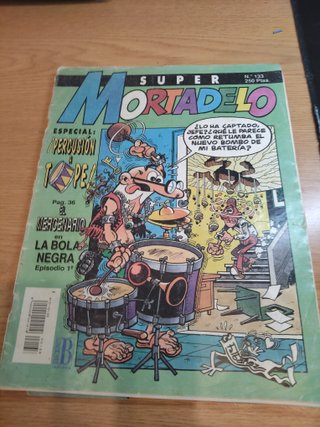 Lote 6 Cómics Mortadelo, Pulgarcito, Zipi y Zape