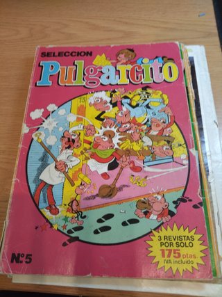 Lote 6 Cómics Mortadelo, Pulgarcito, Zipi y Zape