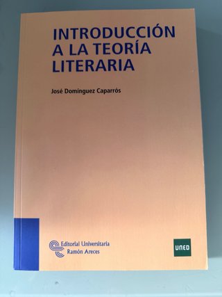 Introducción a la Teoría Literaria