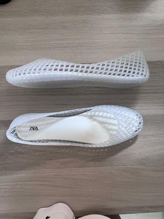 Bailarinas transparentes Zara