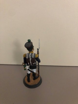 Soldado de plomo figura militar