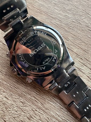 Reloj Hugo Boss Esfera Azul y correa Plateada
