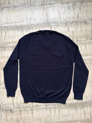 Suéter Lacoste Azul Marino V-Neck