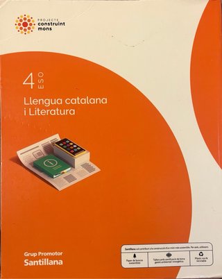 Llengua Catalana i Literatura, 4 ESO, Santillana