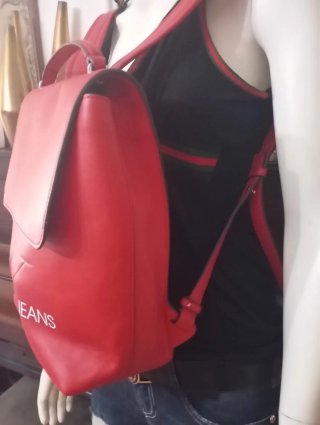 Mochila Calvin Klein Roja mochila grande