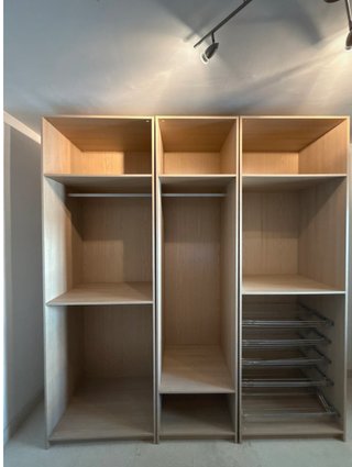 Vestidor Leroy Merlin 220cm Madera