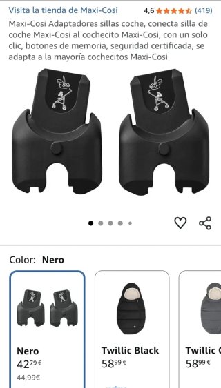 Adaptadores Maxi-Cosi