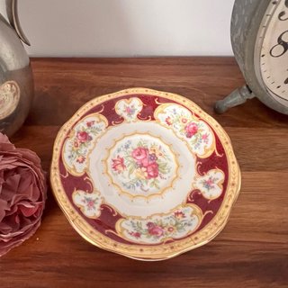 Taza y plato Royal Albert Lady Hamilton porcelana