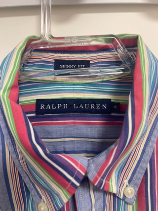 Camisa Ralph Lauren de rayas Vintage