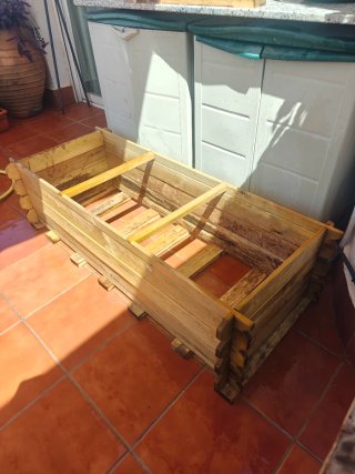 Huerto Urbano Madera Leroy Merlin