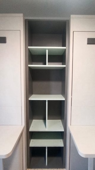 Camas abatibles con escritorio y estantería