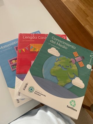Libros Santillana 2 Primaria Sin Usar