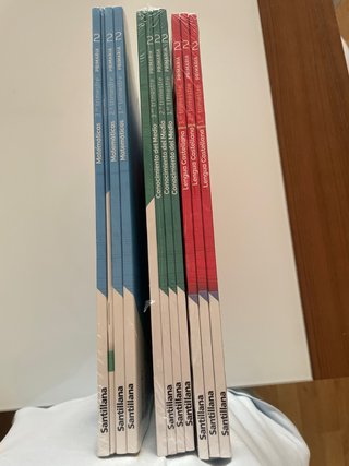 Libros Santillana 2 Primaria Sin Usar