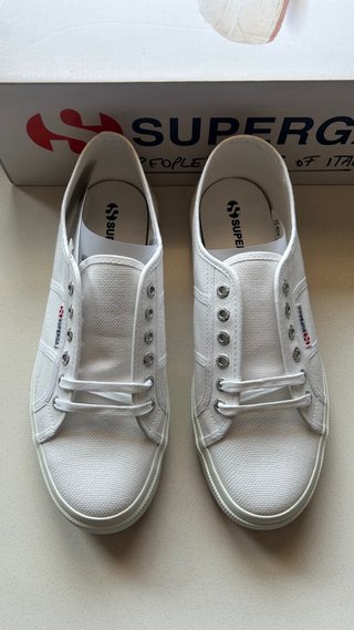 Zapatillas Superga Cotu Classic Blancas,NUEVAS