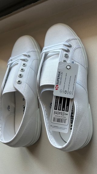 Zapatillas Superga Cotu Classic Blancas,NUEVAS