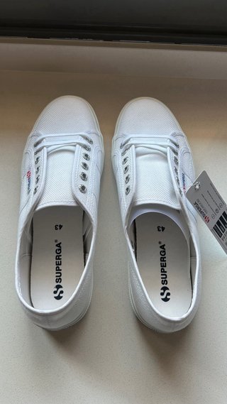 Zapatillas Superga Cotu Classic Blancas,NUEVAS