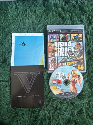 Grand Theft Auto V PS3 + Mappa e Manuale