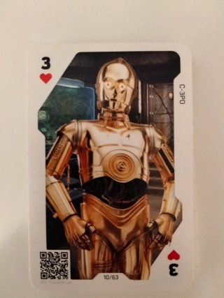38 Tarjetas Star Wars Carrefour