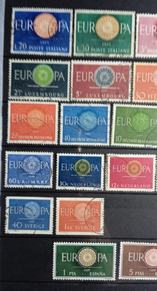 Sellos Europa CEPT 1960