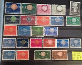Sellos Europa CEPT 1960
