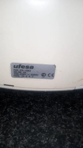 Freidora Ufesa Plus Blanca