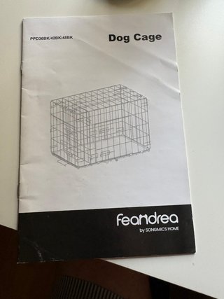 Jaula Perro Plegable Feandrea