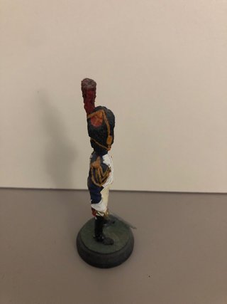 Soldado de plomo figura militar