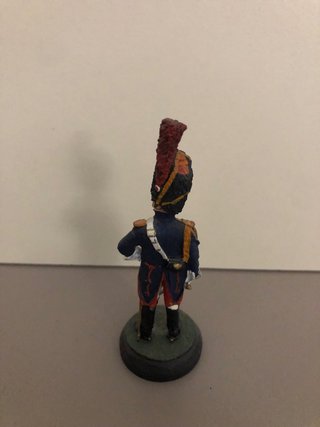 Soldado de plomo figura militar