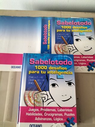 "Libro Sabelotodo 1000 Desafíos Océano (NUEVO)".