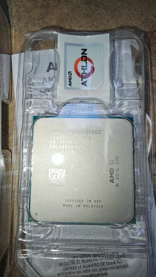 COMBO AMD Athlon 200GE MSI B350M PRO-VDH Y 12GB