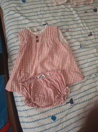 Conjunto Micolino bebé niña 12 meses