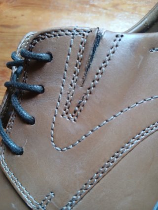 Clarks Whiddon Cap Oxford Hombre Piel Marrón