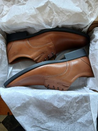 Clarks Whiddon Cap Oxford Hombre Piel Marrón