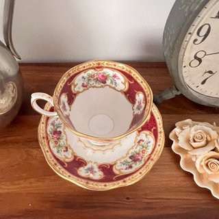 Taza y plato Royal Albert Lady Hamilton