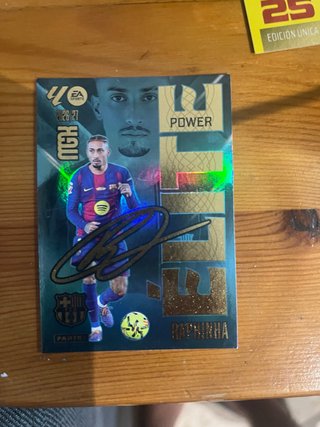 Carta  Raphinha Elite Power megacracks