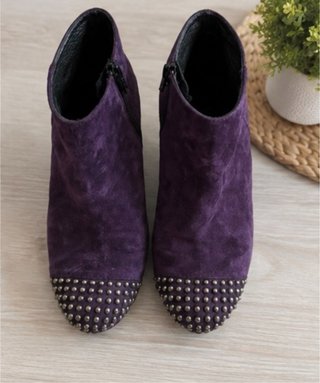 Botines Sergio Romero Morados Tachuelas