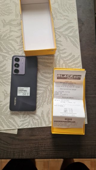 Realme RMX3541 Negro
