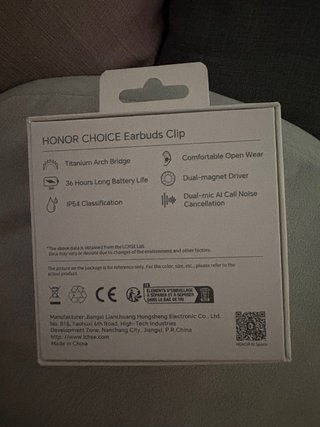 Honor Choice Earbuds Clip Auriculares Inalámbricos