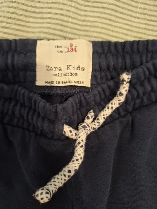 Pantalón Zara Azul Talla XS/34