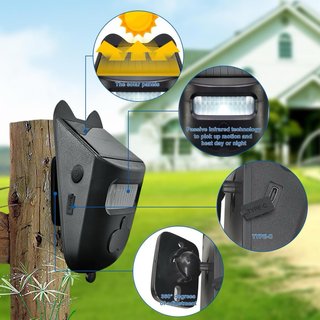 NUEVO! Alarma Solar Entrada Seguridad
