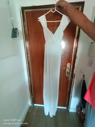 Vestido M para fotos embarazada