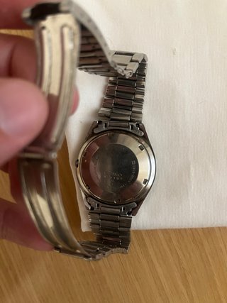 Reloj Seiko Automático 17 Jewels Plata Blanco