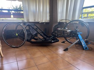 Handbike adaptado para rodilla