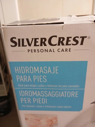 SilverCrest Hidromasaje Pies Jacuzzi