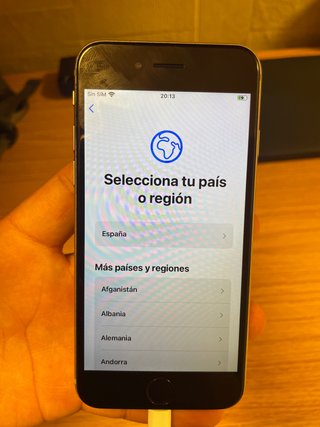 iPhone 6S Plata/Gris Espacial