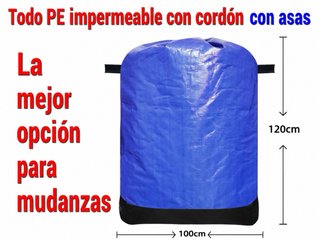 Bolsa XXL Mudanza 100x120cm Impermeable 12.5€ cada