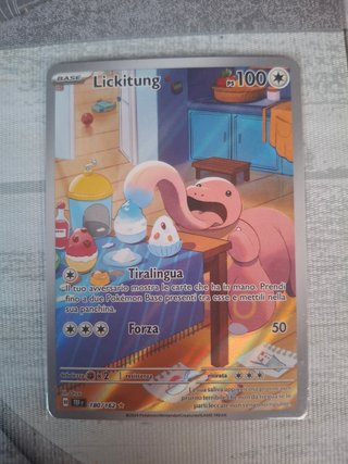 Carta Pokemon Lickitung Base 180/162