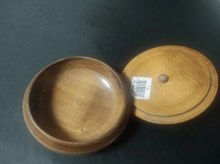 ✅ Caja de madera tallada