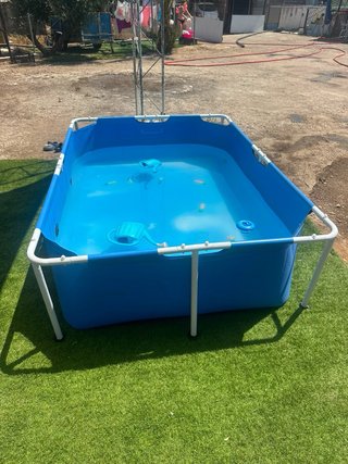 Piscina Desmontable Azul y Blanca